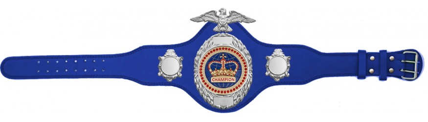CHAMPIONSHIP BELT - PLT288/S/BLUGEM - AVAILABLE IN 4 COLOURS CHAMPIONSHIP BELT - PLT288/S/BLUGEM - AVAILABLE IN 4 COLOURS